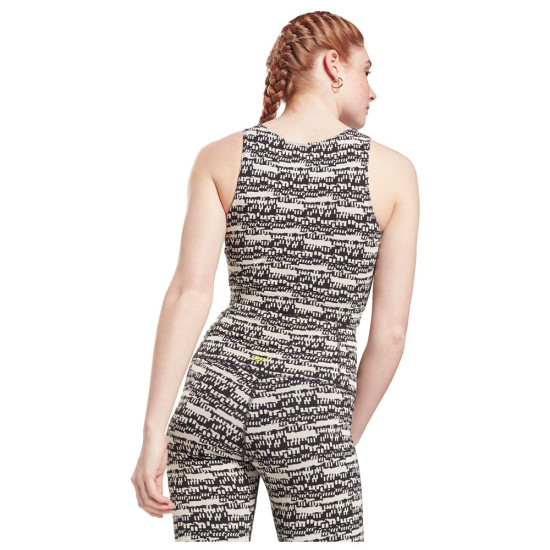 Reebok Γυναικεία αμάνικη μπλούζα Cotton Crop Tan Reebok Γυναικεία αμάνικη μπλούζα Cotton Crop Tan